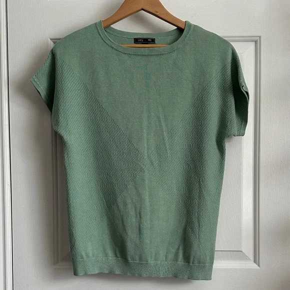 Green Women's Crew Neck Sweater - Picture 1 of 6